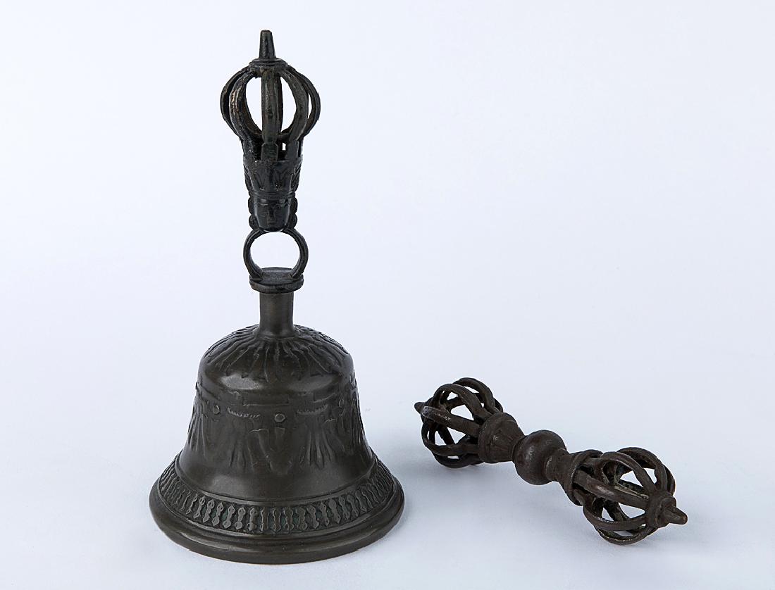 A SET OF VAJRA AND BELL MING DYNASTY (1 of 1)