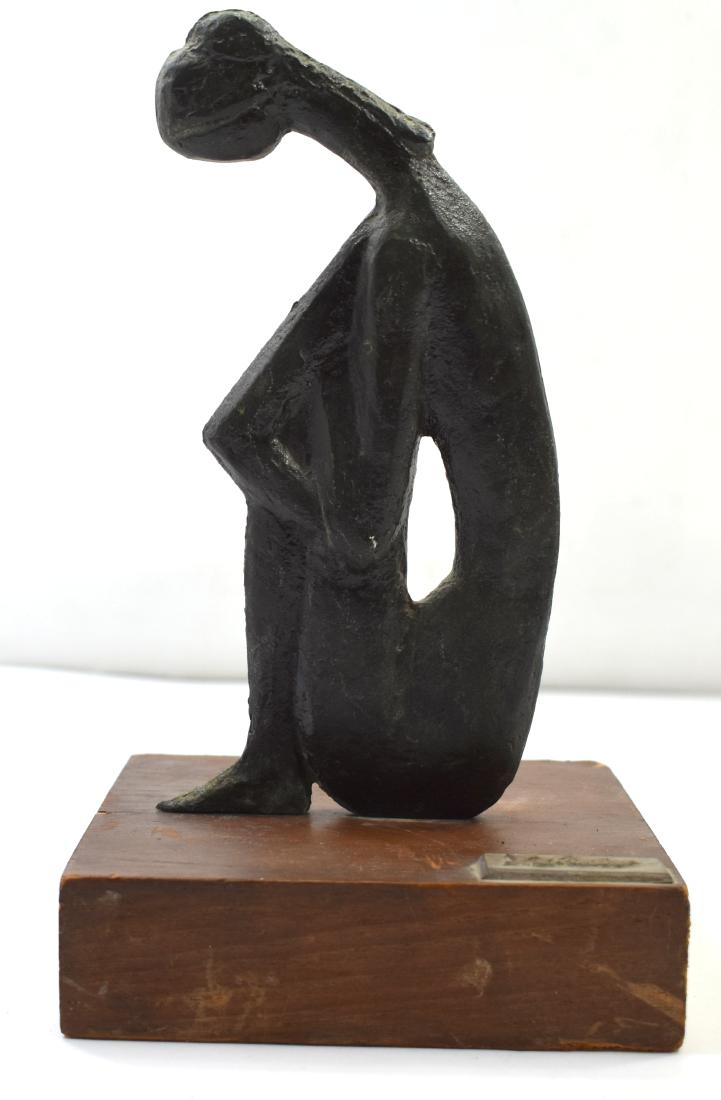 Sculpture of Yael Shalev, bronze (1 of 7)