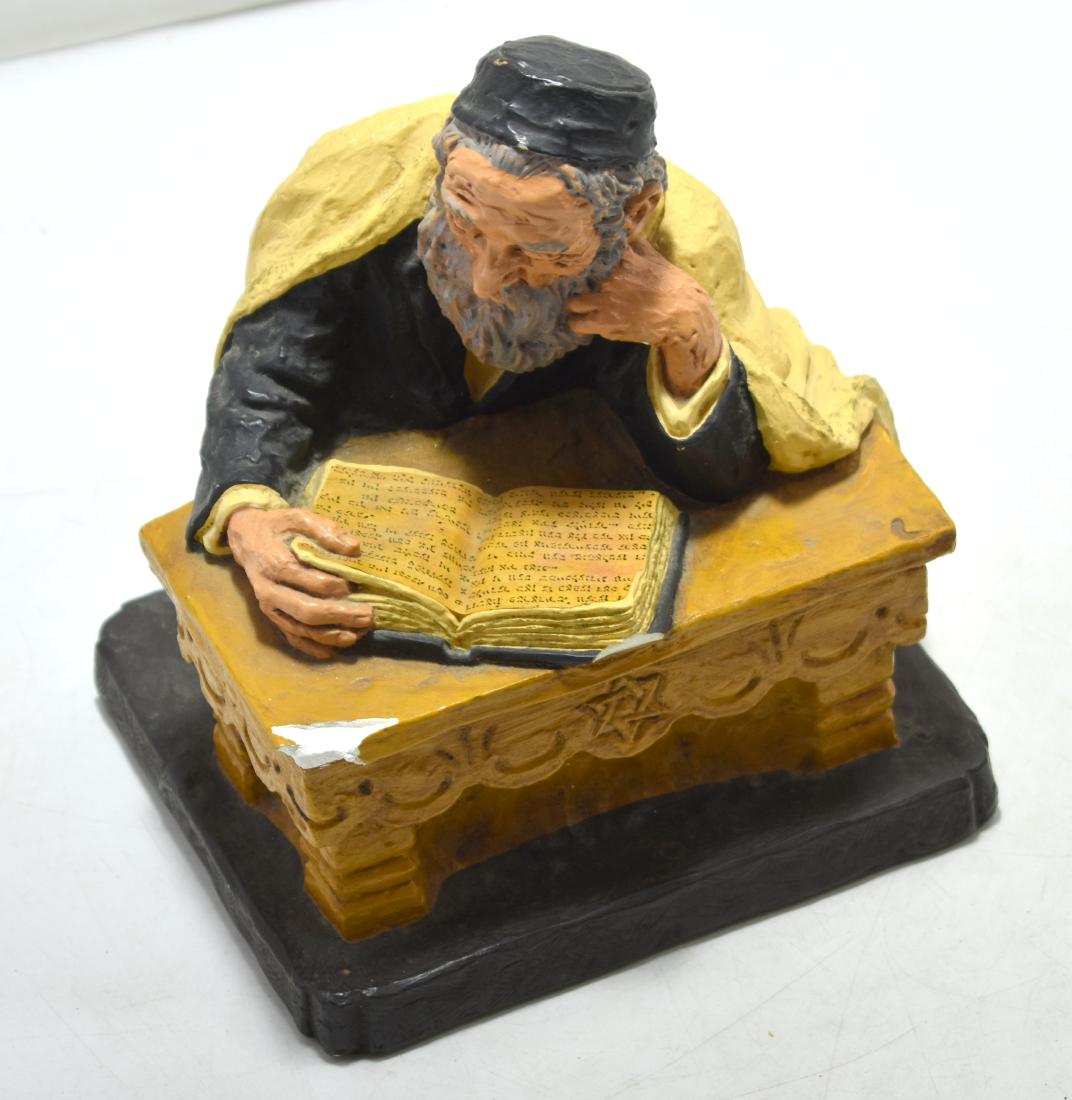 Plaster sculpture, signed, light faults) (1 of 7)