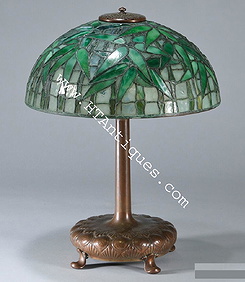 Tiffany Studios Bamboo Table Lamp First Image