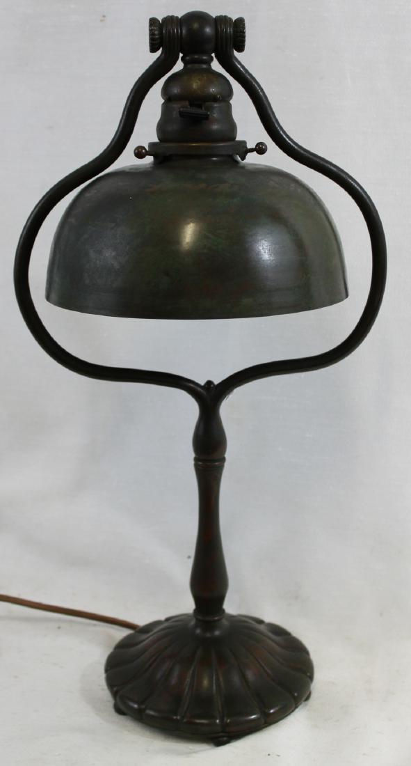 Tiffany Studios Tall Harp Desk Lamp (1 of 17)