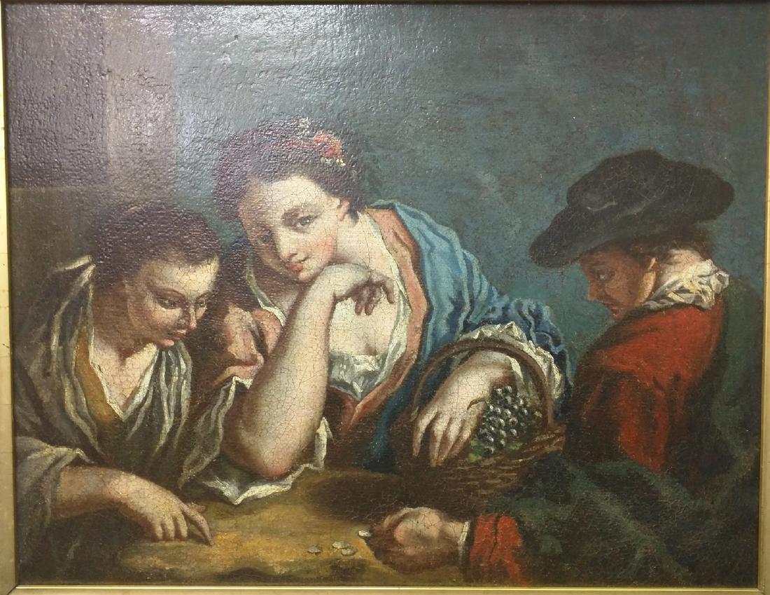 18 Century European Oil On Canvas Painting (1 of 6)