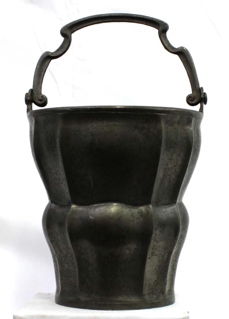 16-17 Century European Pewter  Water Bucket (1 of 5)