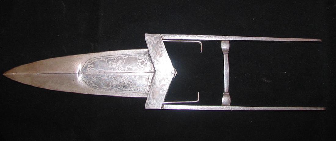 19th Century Indian Katar with Double-Edged Blade Knife (1 of 4)