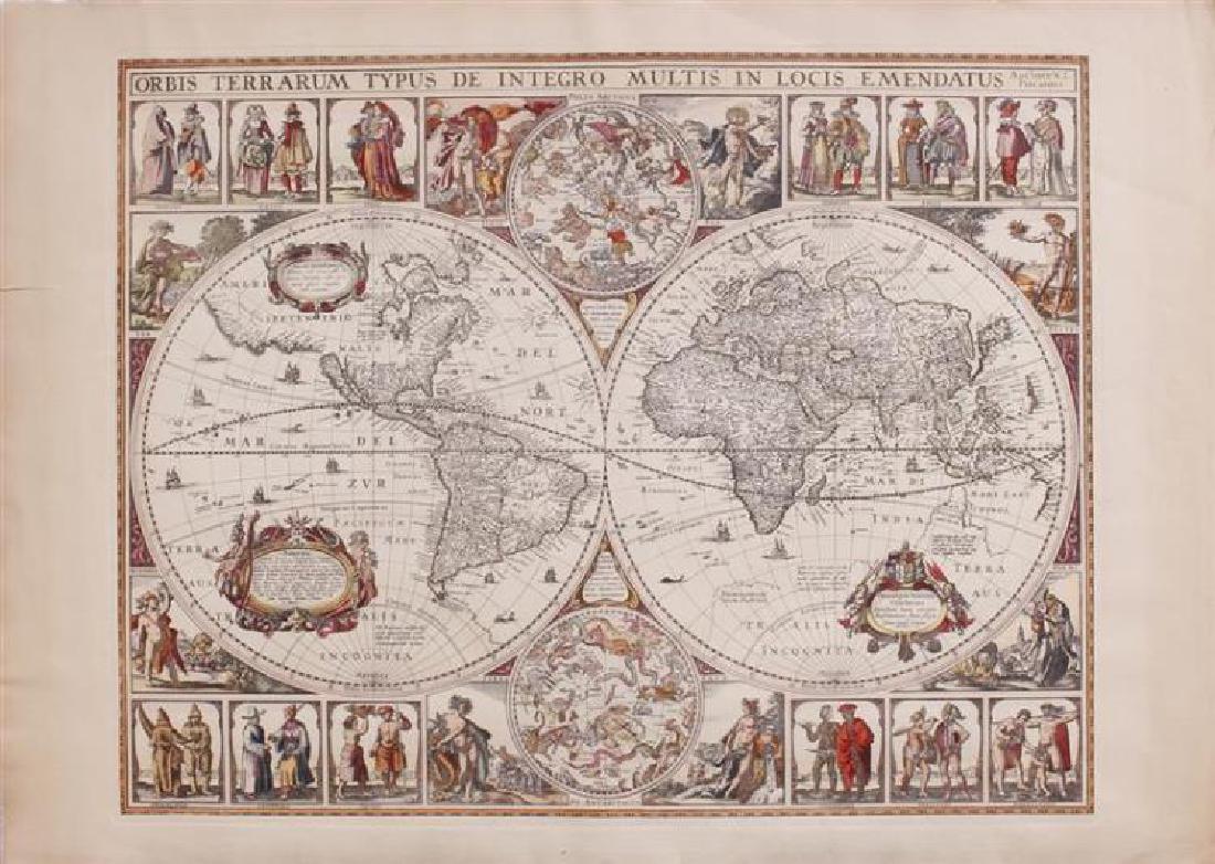 European School: Orbis Terrarum, Engraving (1 of 3)