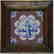 Pair of 17 Century Dutch Delft Purple and Blue Tiles - 2