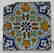 17 Century Dutch Delft Blue Colored Tile - 3