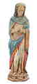 16th century Polychrome Decorated Figure of the Virgin