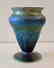 L.C. Tiffany Favrile Blue Vase.