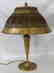 A Tiffany Studios New York Glass & Bronze Linenfold