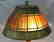 A Tiffany Studios New York Glass & Bronze Linenfold - 4