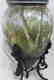 Pair of Hand-Painted Pottery (Porcelain) Vases on - 6