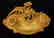 French Gilt Bronze Inkwell Stamped & Signed