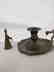 19 Century Brass Candleholder. - 2