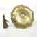 19 Century Brass Candleholder. - 3