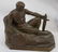 Pair of French 19 Century Bronze Figural Bookends - 3