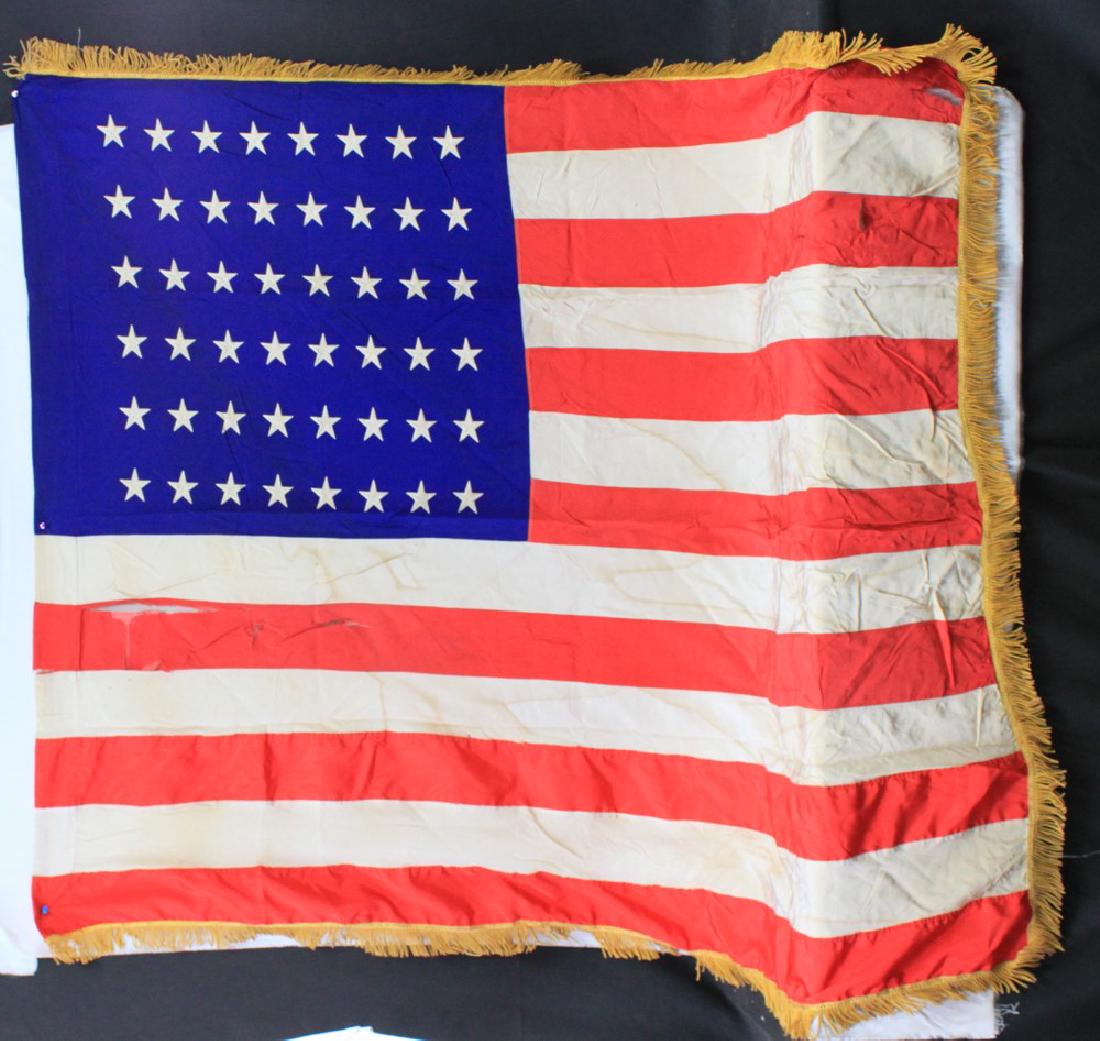 American Silk Flag 48 stars (1 of 8)
