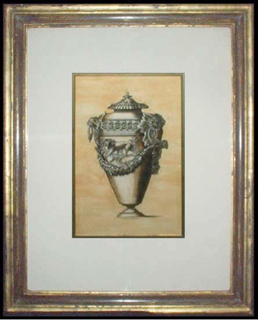 Copper Plate Hand-Colored Engraving (1 of 4)