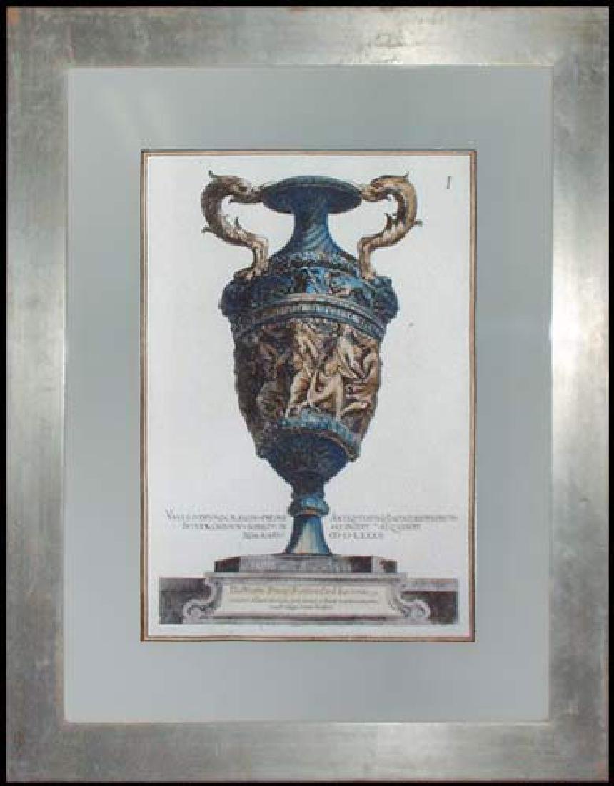 Copper Plate Hand-Colored Engraving (1 of 3)