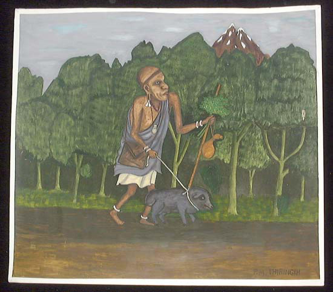 Patrick Thirigih Watercolor and Gouache on Paper (1 of 4)