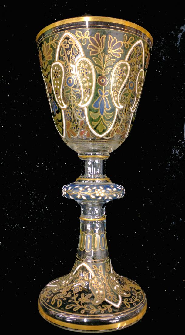 Fine Enamel Glass Cup Islamic Design (1 of 6)