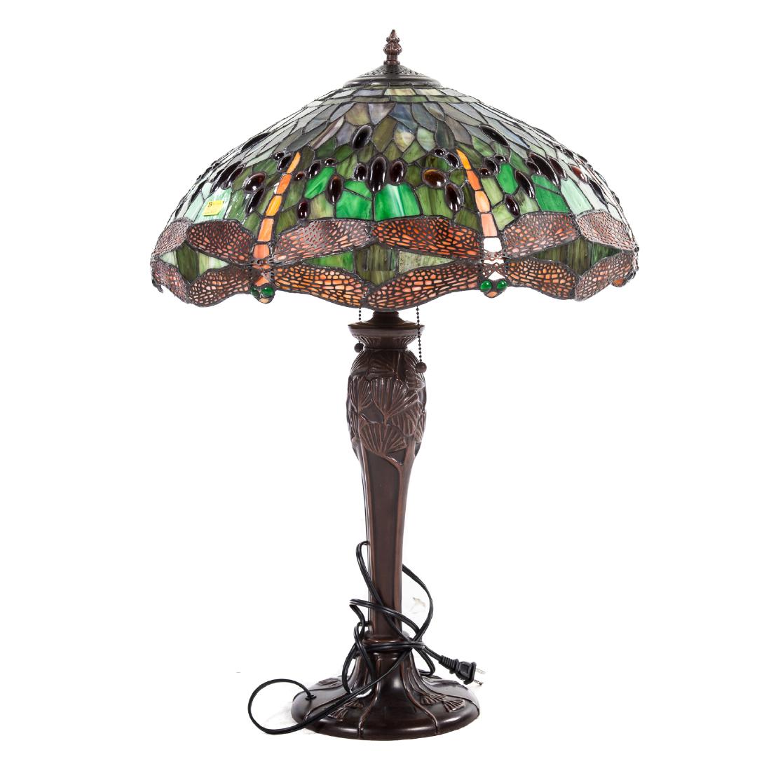Reproduction Tiffany Studios Dragon Flay Table Lamp (1 of 3)