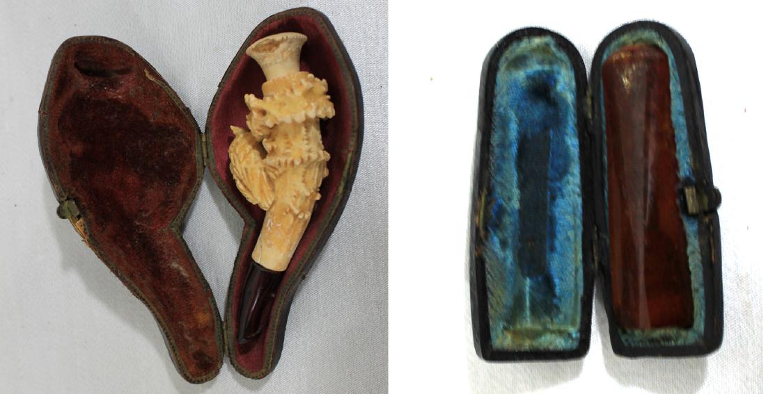 1880-1900 Antique Musketeer Owl on a Tree Branch (1 of 11)