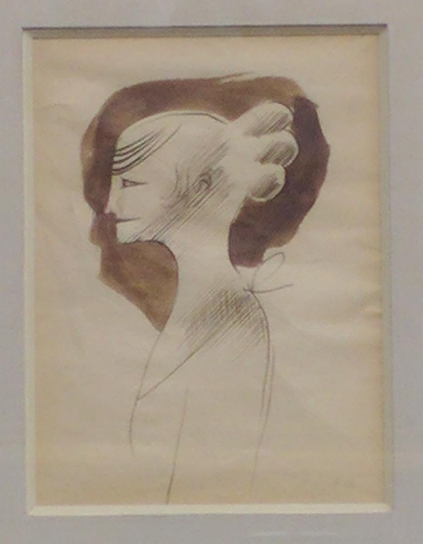 Ink on Paper Drawing by Elie Nadelman (American / (1 of 6)