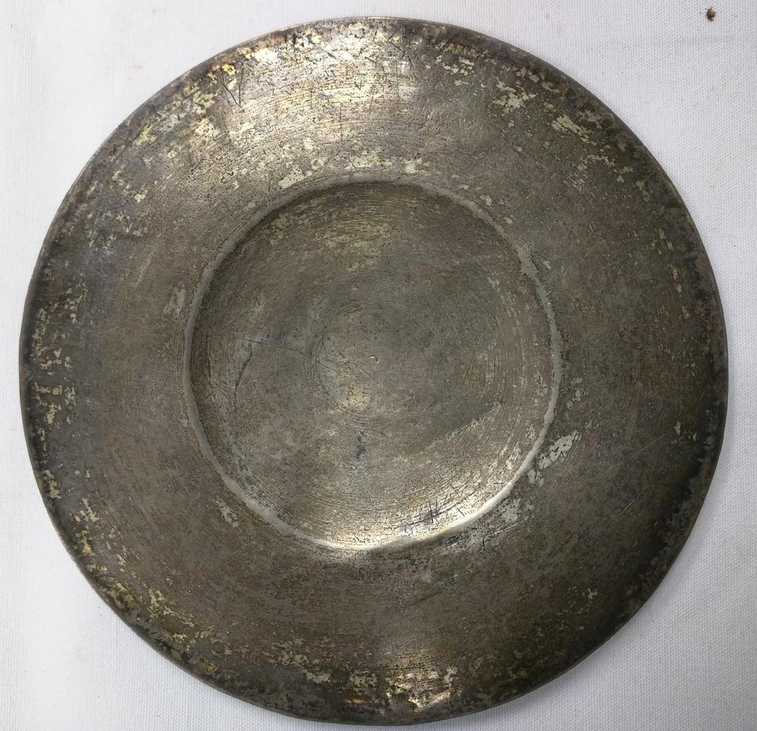 17-18 Century English Pewter Plate Stamped Mark: 17-18 Century English Pewter Plate Stamped Mark Size: 5 3/4 Diameter If you would like to receive more detailed photos, please let us know. We do not accept credit card charges of over $7,500, this am