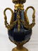 A Pair Of Gilt Bronze Mounted Blue Porcelain Lidded - 5