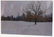 Lithograph of a Snowy Central Park New York - 2