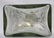 Vintage Liquor Bottle with Gold Trim and Ground Glass - 5