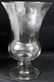 Probably American 19 Century Etched Vase.