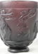 A Georges de Feure Molded Glass Vase. - 4