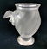 Crystal Lalique Crystal Frosted Vase Birds in Flight - 4