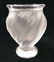 Crystal Lalique Crystal Frosted Vase Birds in Flight - 5