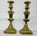 Pair Brass Candlestick, Europe, early 19th century - 2