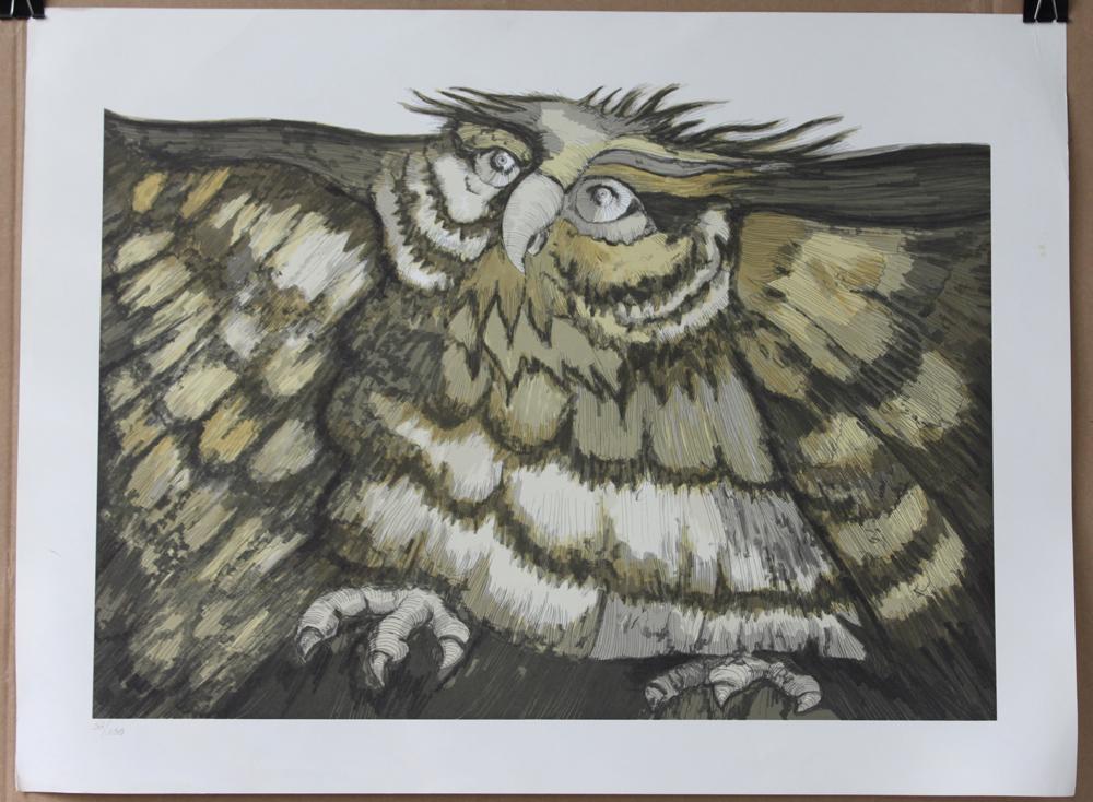 Lithograph Limited Edition Signed and Numbered Dated 78 (1 of 4)