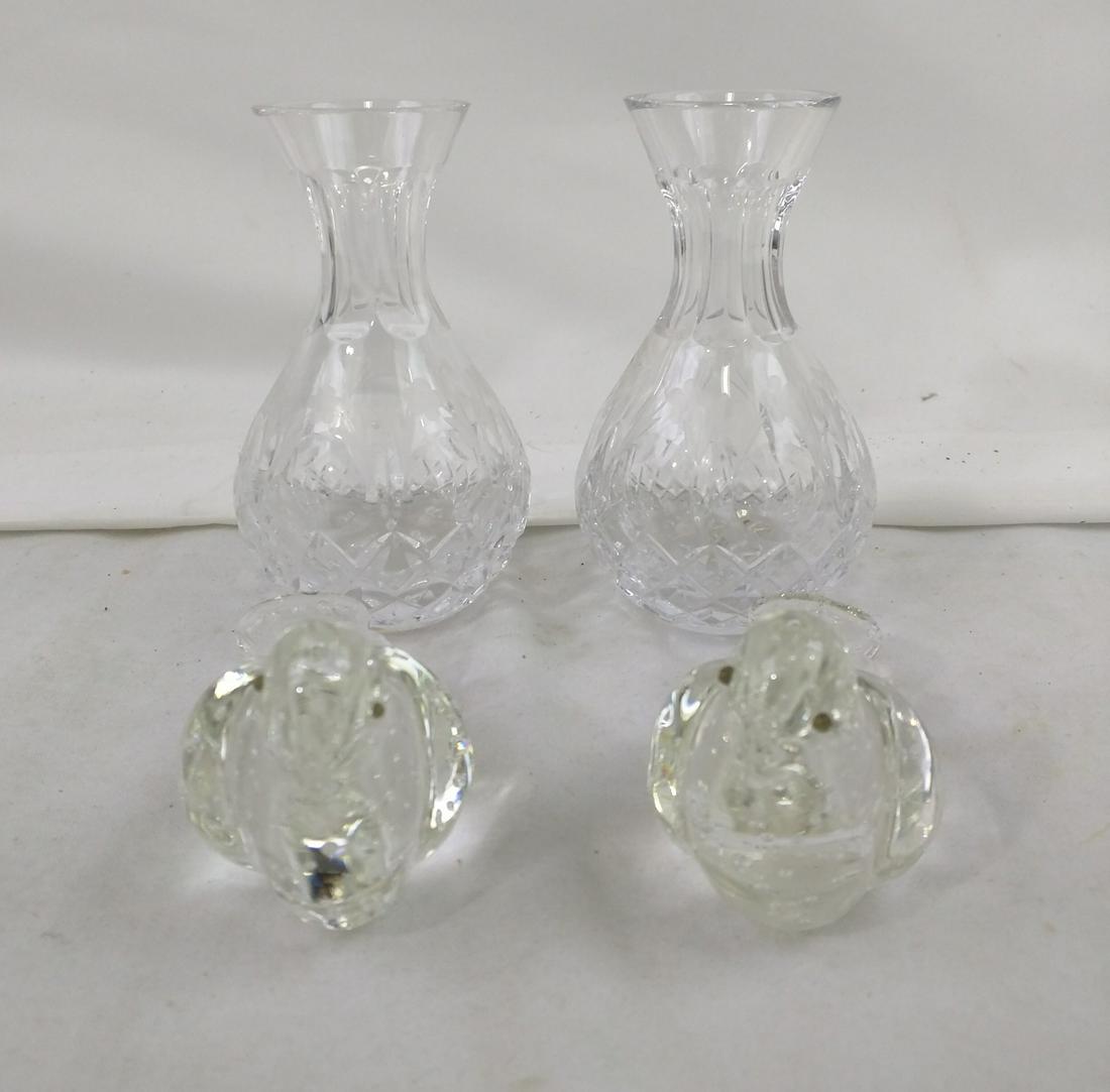 Four Pieces Glass (Crystal) Items (1 of 5)