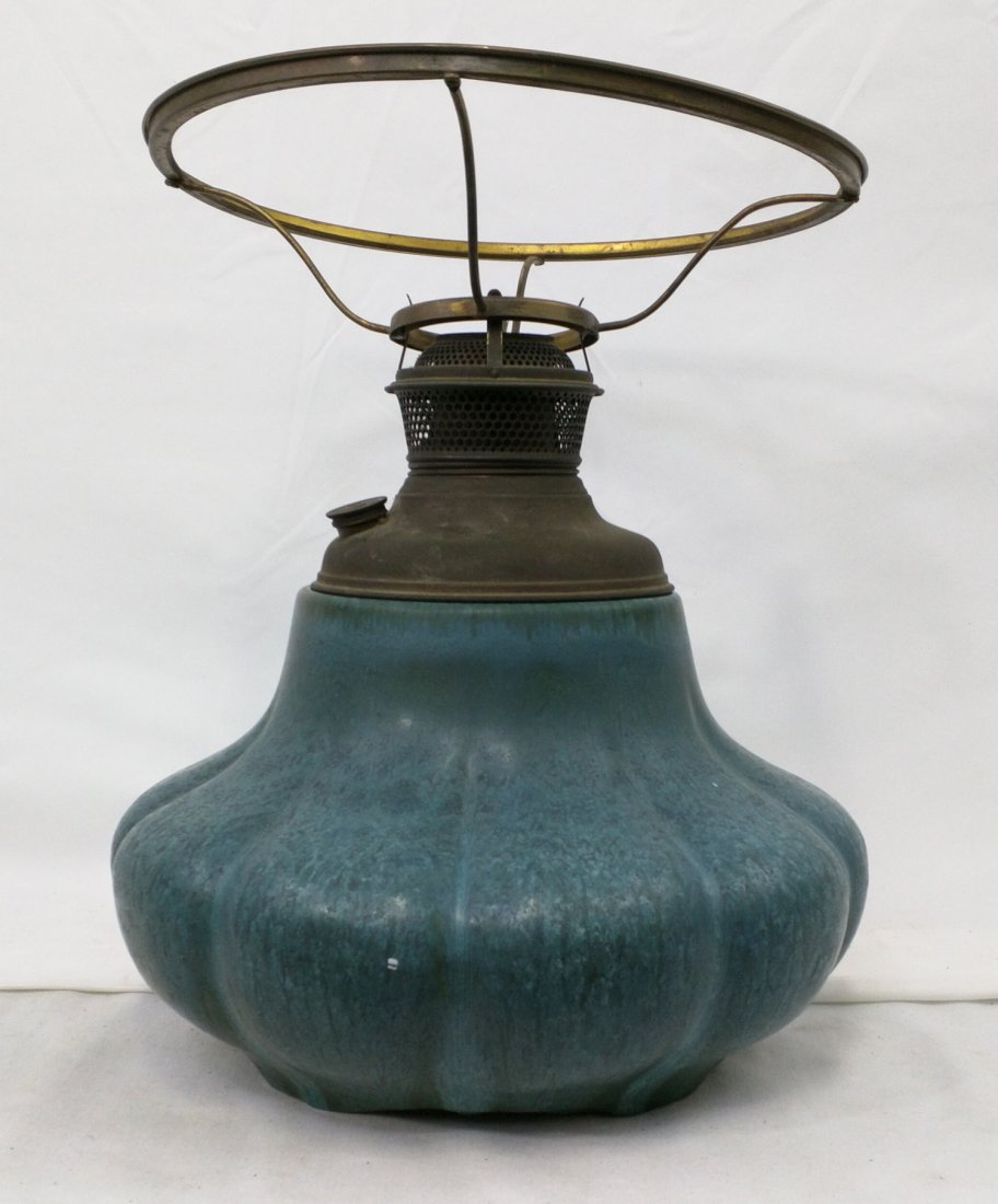 Hampshire Pottery Oil Lamp Base (1 of 5)