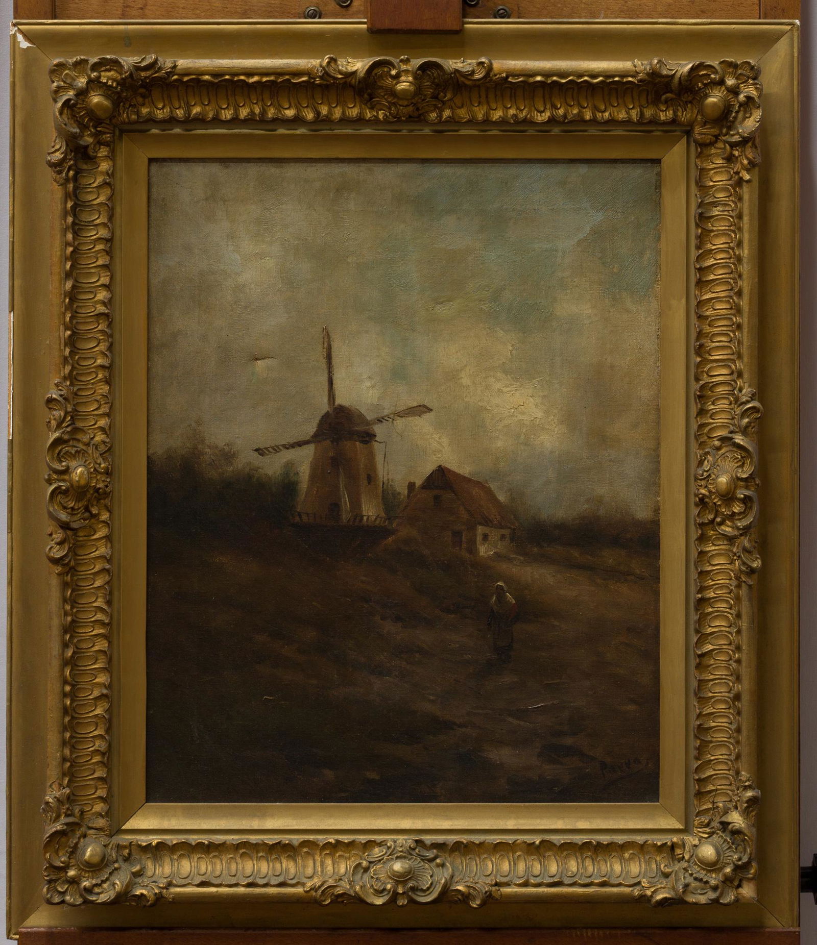 Dutch School (19th Century) Signed Indistinctly - (1 of 3)