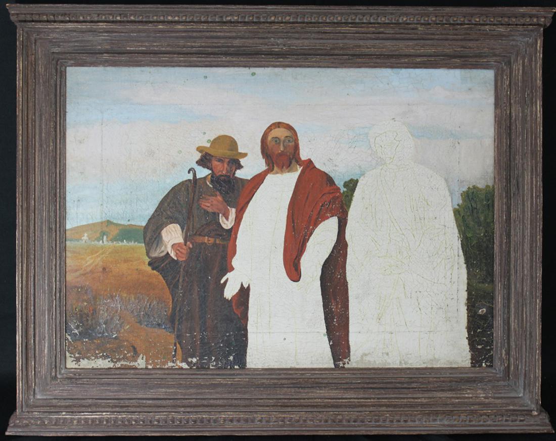 British School (19th Century) - Unfinished religious (1 of 6)