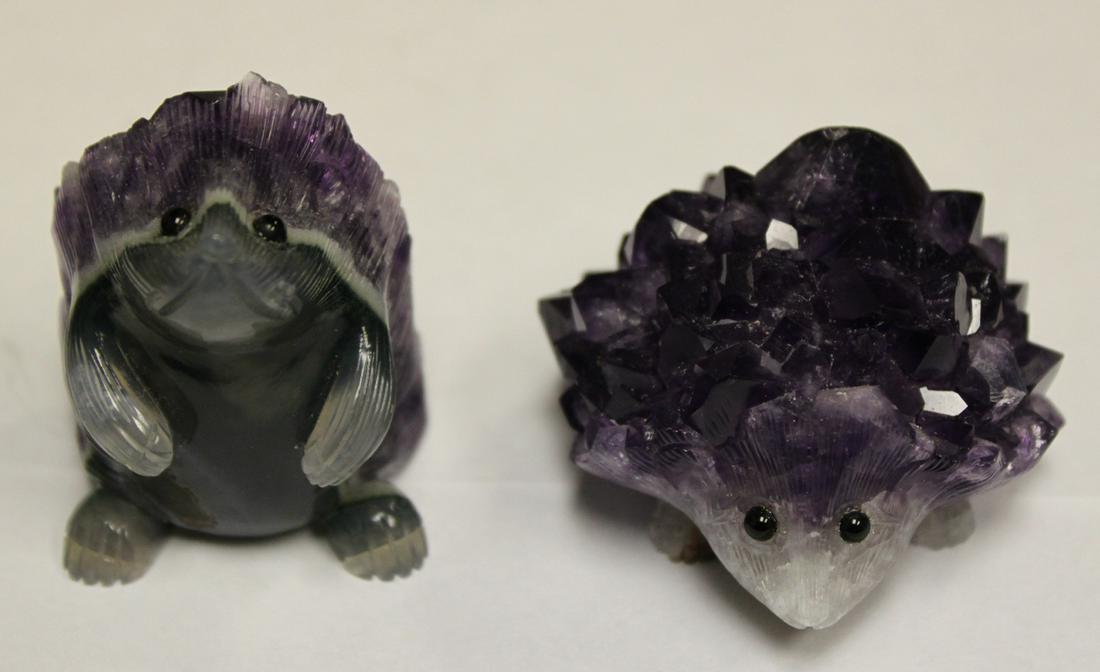 Two 19 Century Russian Miniature Carved Quartz (1 of 12)