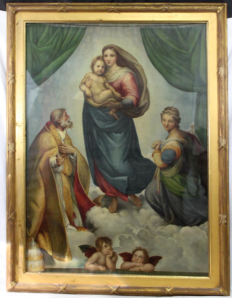 Large old Master print With 19 Century Frame (1 of 7)