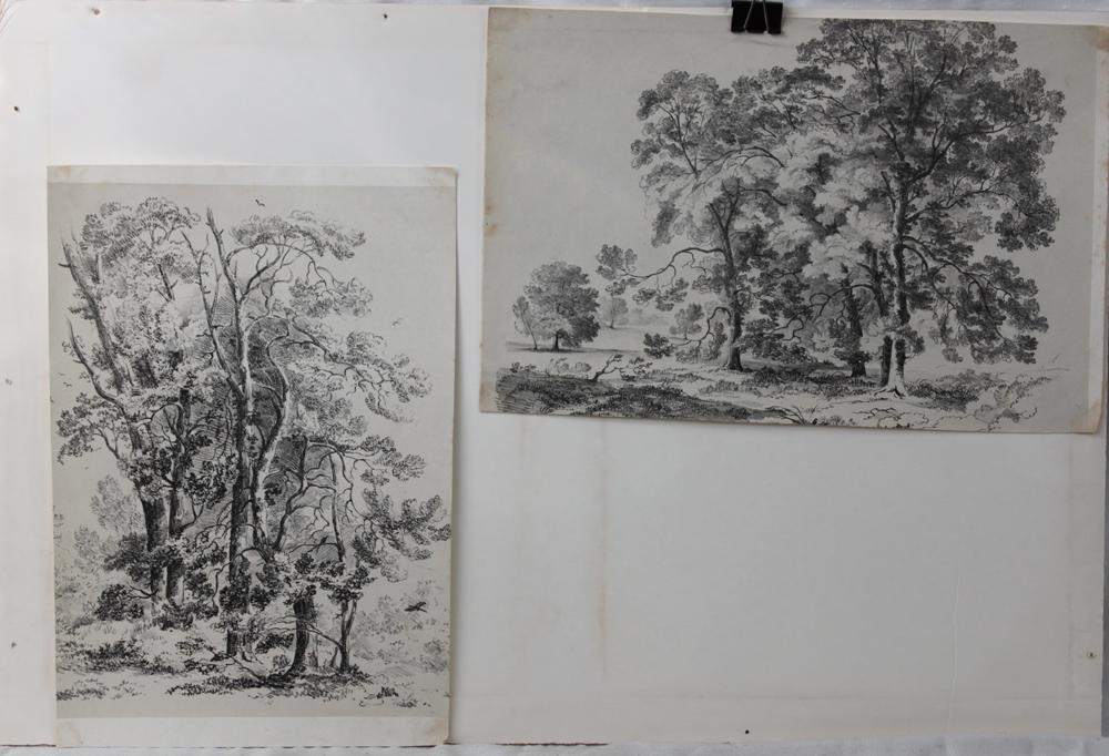 Two Engraving Italian Landscape Prints (1 of 9)