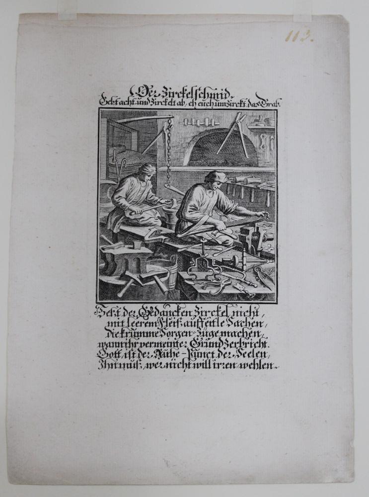 17 Century German Copper Plate Engraving Jan and Casper (1 of 4)