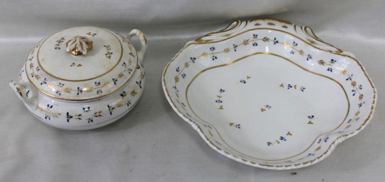 Two 19 century French Porcelain pieces Marked. (1 of 7)