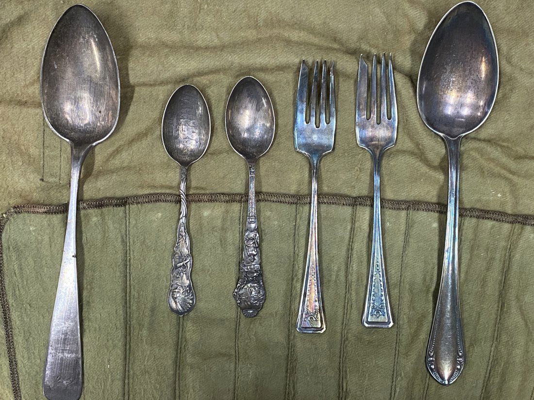 6 Pieces of Spoons and Forks (Silver) (1 of 5)