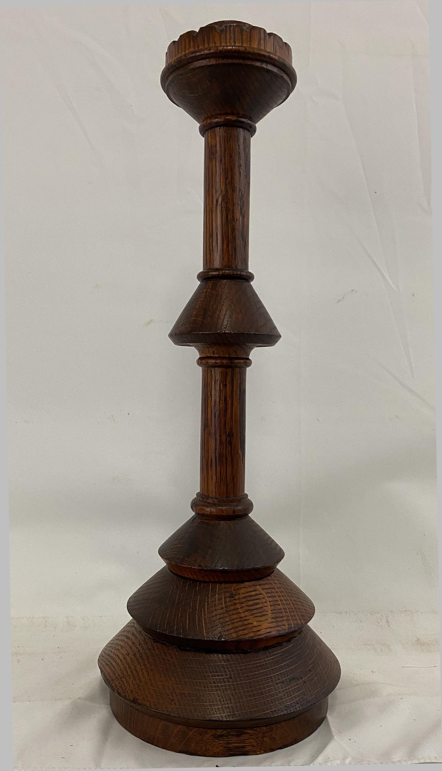 Oak Candle Holder (1 of 4)