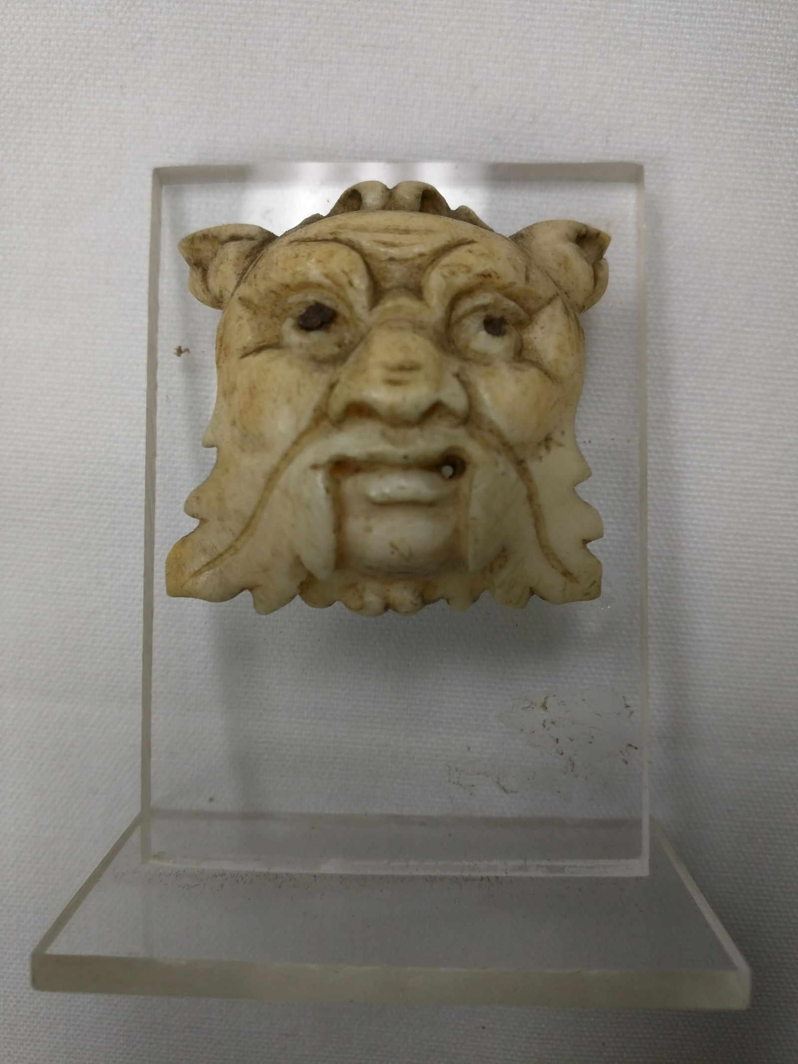 Medieval Carved Small Mask (1 of 3)